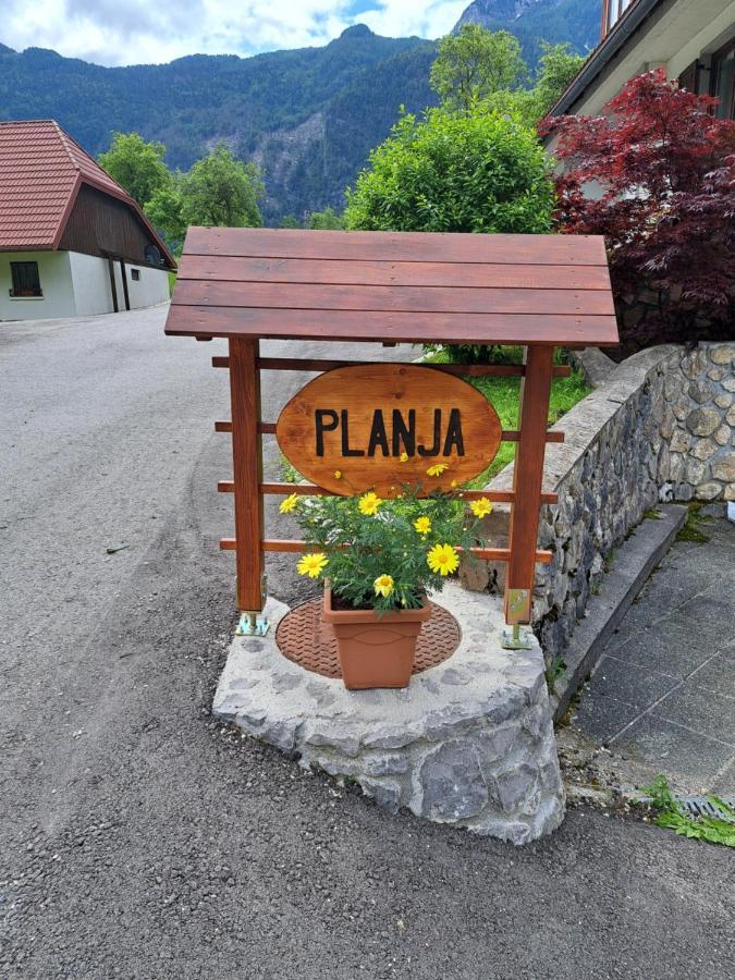 Pocitnisko Stanovanje Planja Soca Exterior photo
